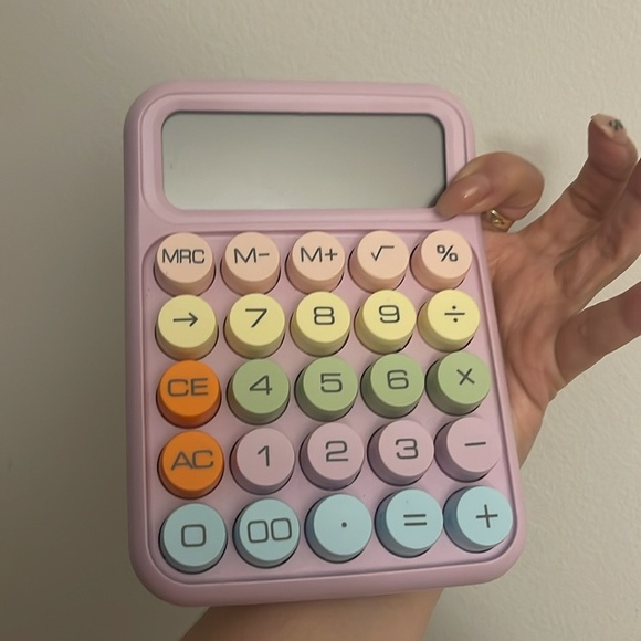 COLOFURL & PRETTY CALCULATOR 🩵🩷 - Picture 3 of 3